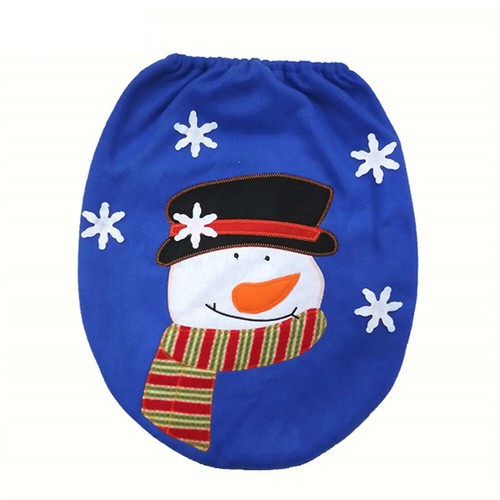 Drei Stücke Weihnachten Themed Bad Mat Set rutschfeste Badewanne Badewanne - Bild 4 von 11
