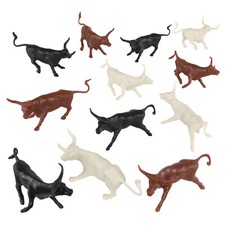 BMC CTS Western Texas Longhorn Steer Cattle Plastic Ranch Cow Plastic Figures