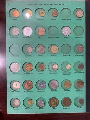 Almost Complete The Album for 20th Century Coins of the World | eBay