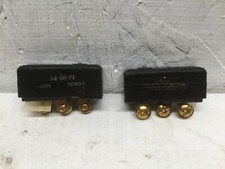 Micro Switch BZ-2R-P1 Pin Plunger 15A 125, 250 or 480 VAC Lot of 2