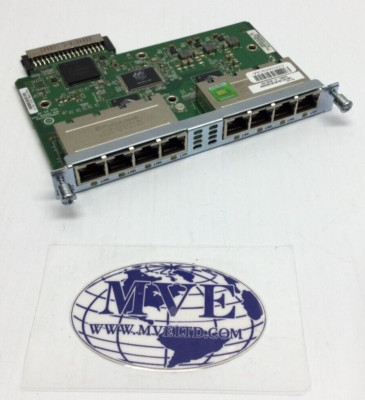 CISCO EHWIC-D-8ESG 74-7181-01 8-PORT 10/100/1000 ETHERNET WAN INTERFACE CARD