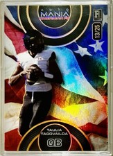 2024 WILD CARD AUTO MANIA AMERICAN FB #AMAC-TT TAULIA TAGOVAILOA PRC 13/25