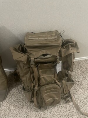 NWT Eberlestock Terminator backpack with Intex II frame including gun scabbard