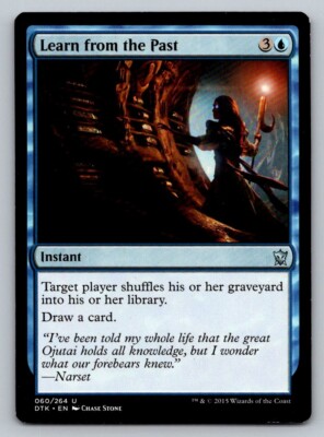 Learn from the Past Dragons of Tarkir Regular