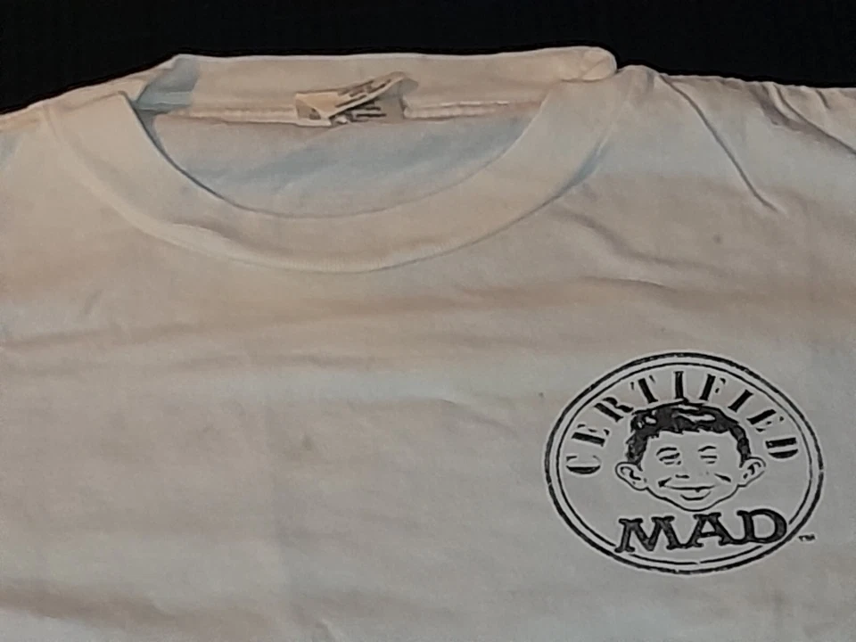 Revista MAD de colección certificada Alfred E. Neuman "¿Qué me preocupa?" Camisa Evolution Foto 4 de 4