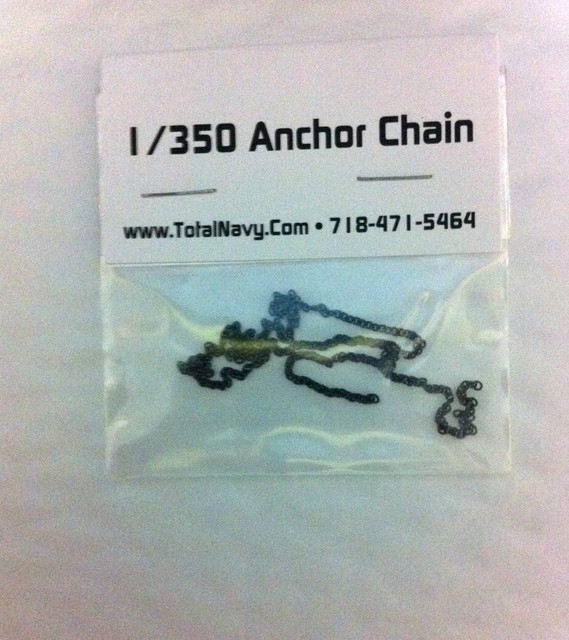Model Ship Anchor Chain 1/350 Scale eBay