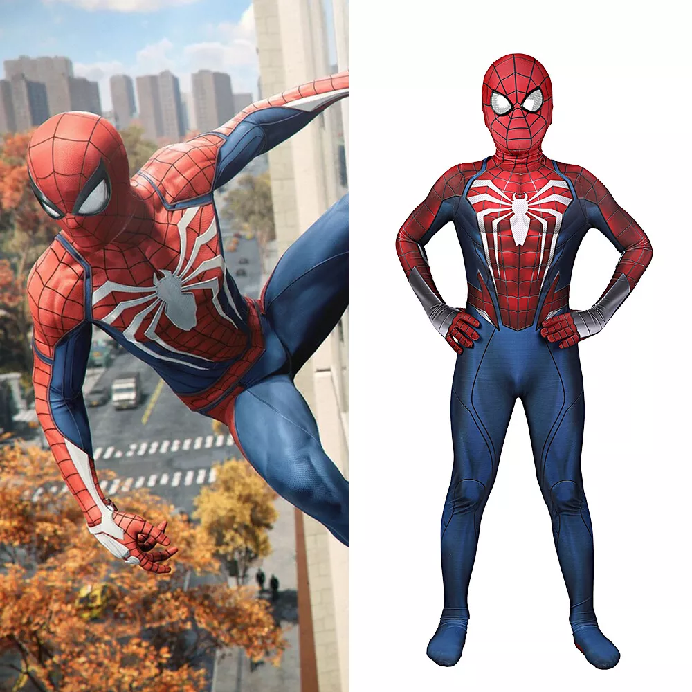 Marvel's Spider-Man 2 PS5 Peter Parker Costume Cosplay Suit Bodysuit Kids  Handma