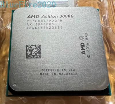 AMD Athlon 3000G Sockel AM4 CPU Prozessor 2C/4T 3.50GHz Radeon Vega 3 Graphics