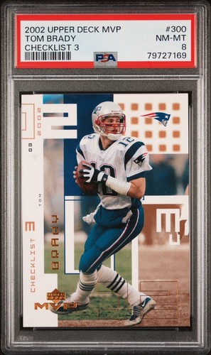 2002 Tom Brady [Checklist 3] #300