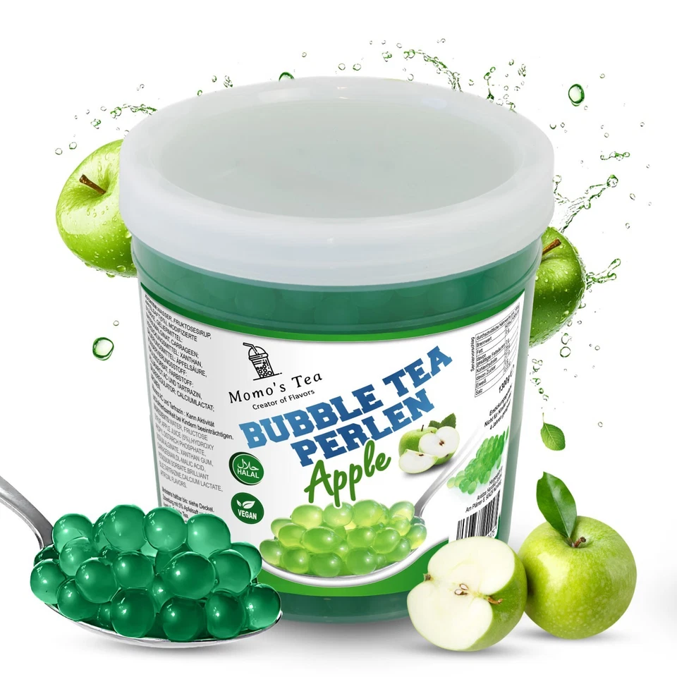 Bubble Tea XXL-Behälter – 1,3kg Popping-Boba Bubble Tea Perlen Popping Boba - Bild 2 von 4