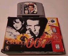 GoldenEye 007 N64 Box And Cartridge - Authentic Original - In Box - Tested