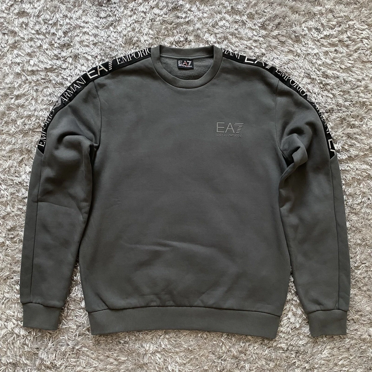 Emporio armani grey sweatshirt deals