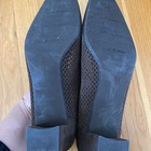Stuart Weitzman Genuine Suede Leather Laser Cut Brown Block Heels 10 — photo 3