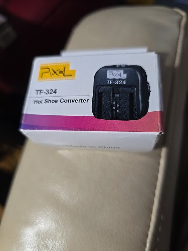 Pixel TF-324 Flash Hot Shoe Adapter Converter