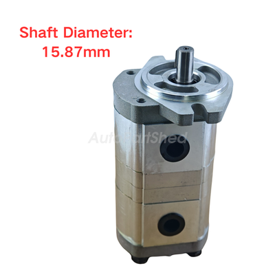 #ad Fits Hydraulic Pressure Gear Pump Shaft Diameter 17.46mm HGP 33A F6 6R US $235.00