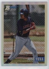 2021 Bowman Heritage Prospects Chrome Refractor 62/199 Jose Tena #208 12sd