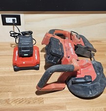 HILTI SB 6-22 Nuron Deep Cut Band Saw, Charger And (2) Batteries