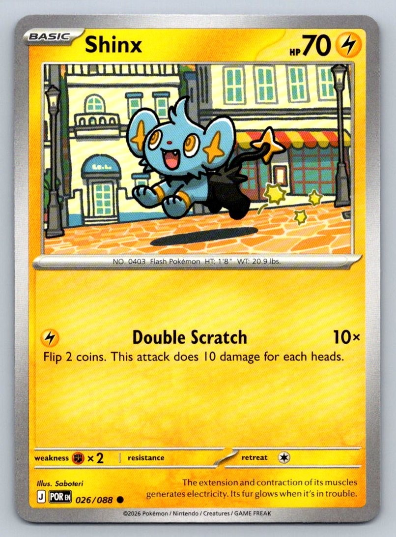 Shinx 026/088 - Perfect Order - NM/M