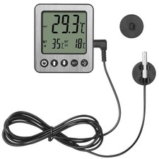 Refrigerator Thermometer Freezer Alarm Digital Freezer Thermometer Fridge The...