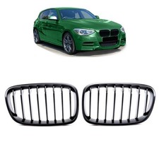 SET Performance Kühlergrill Grill Schwarz Matt passend für BMW 1er F20 F21 2011-