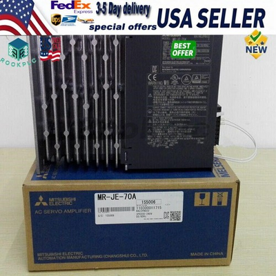 #ad MR JE 70A 1PCS NEW MITSUBISHI SERVO MOTOR MR JE 70A SERVO DRIVE $287.02