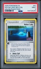 2006 POKEMON EX HOLON PHANTOMS #87 HOLON LAKE-REVERSE FOIL PSA 9 on eBay