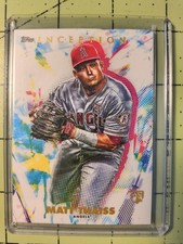 2020 Topps INCEPTION - Matt Thaiss - Rookie Card # 2 - NRMNT/MINT. rookie card picture