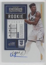 2020-21 Panini Contenders Rookie Ticket Premium Edition Udoka Azubuike Auto 07rd