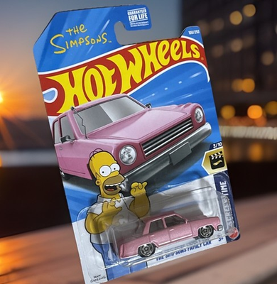#ad #ad 2026 HOT Wheels Screen Time “The SIMPSONS Family CAR” Std US Card 3 10 🤯💨 $12.85