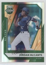 2021 Panini Elite Extra Edition Status Green 298/499 Jordan McCants #88 03f7