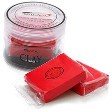 Car Clay Bar 2 Pack 100g, Premium Medium Grade Material, Auto Detailing Red