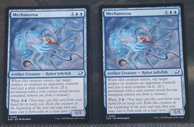 Magic: The Gathering Mechanozoa x2 Edge of Eternities EN Artifact Creature 0066