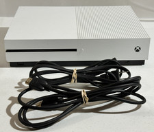 Microsoft Xbox One S Console White Model 1681 Tested Works System Only TESTED