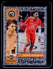 2021 Panini Chronicles Draft Picks #6 Keon Johnson Pulsar RC BK23
