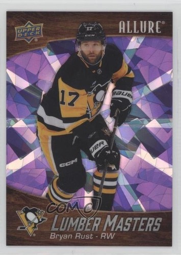 2023-24 Upper Deck Allure Lumber Masters Purple /10 Bryan Rust #LM-16
