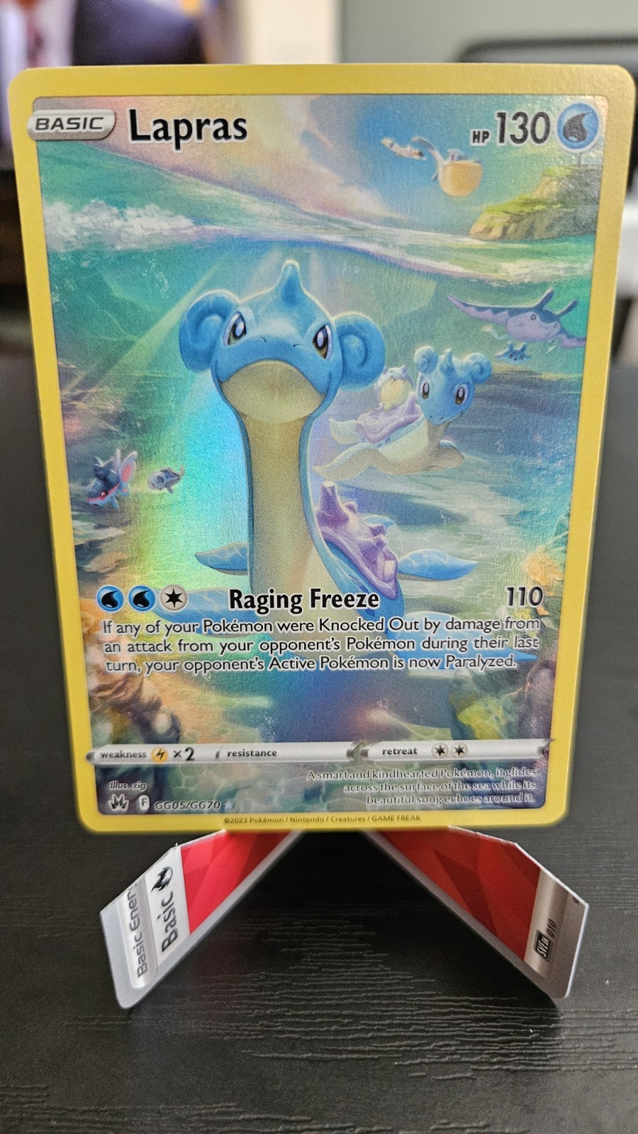 Pokemon Card - Lapras Crown Zenith GG05/GG70 Galarian Gallery | NM