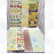 K & Company STICKERS Halloween Baby Cars 12 Inch Lot of 9