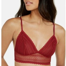 DKNY Wirefree Bralette DK4511 Red Size Small