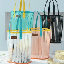 Bag Transparent Jelly Large Tote PVC Clear Handbag Women Shoulder Capacity Beach