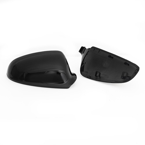 Tapa de espejo retrovisor izquierdo+derecho para Vauxhall Astra J 2010-2016 negro brillante - Imagen 9 de 12