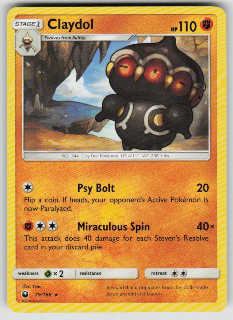 Pokemon Claydol 79/168 SM - Celestial Storm Normal