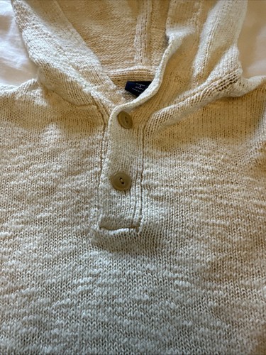 NICE Baby Gap Crewcuts Hooded Sweaters Set Of 2 Cream Navy 5T Kids L Unisex Boys - Picture 6 of 10