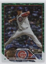 2023 Topps Series 2 Green Foil 185/499 Javier Assad #444 zg6