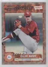 2011 Playoff Contenders Prospect Tickets Crystal Collection /299 Dylan Bundy bw3