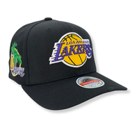 Los Angeles Lakers Nba Mitchell & Ness Custom Patch Classic Red Snapback