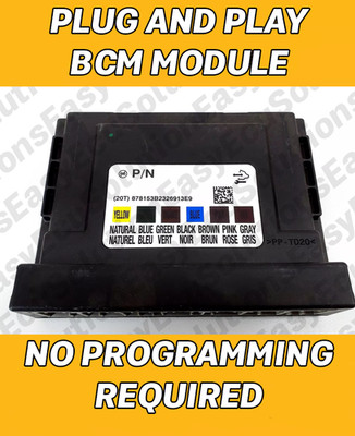 VAUXHALL ASTRA J PLUG & PLAY BCM KAROSSERIE STEUERGERÄT 13580688 KEINE CODIERUNG ERFORDERLICH
