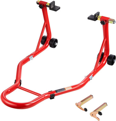 Heavy Duty Motorcycle Rear Wheel Stand, 850 lbs Capacity, Adjustable for All Bik