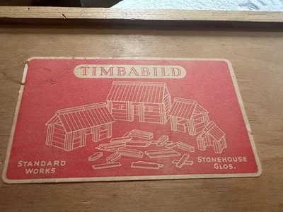 Holzspielzeug TIMBABILD SELTEN Baustein Set STONEHOUSE Gloucester 