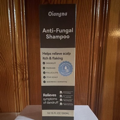 Oiangna Anti-Fungal Anti-Dandruff Shampoo Liquid 10.15 fl oz Sulfate-Free