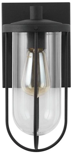 Capital Corbin 12" High Black Metal Outdoor Wall Light - Picture 2 of 7